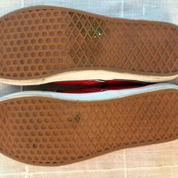 Vans Slip-On Checker Flame Red – Men’s 13 - Picture 5 of 5